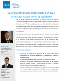 Enrione, A. & Pavlic, F. (2023) Composición de los directorios IPSA 2023: Un análisis tras las juntas ordinarias de accionistas