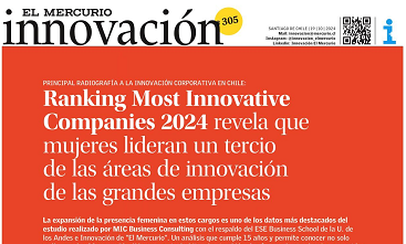 Ranking de innovación del CIE tiene edición especial en El Mercurio